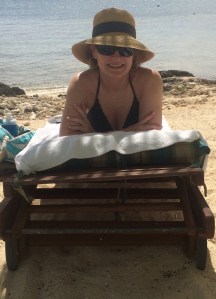 First World Problem:  The sand is too rough on your feet.