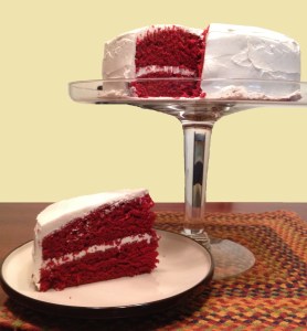 Red Velvet Cake with Buttercream Frosting