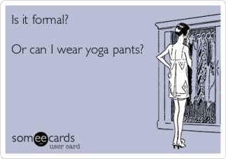 Yoga pants meme